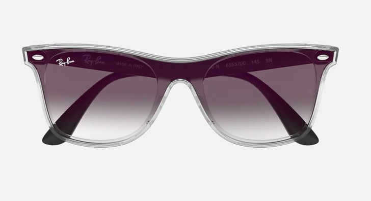Ray-Ban Unisex Blaze Wayfarer Sunglasses  0RB4440N-6355U0-41