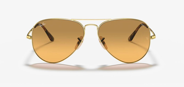 Ray-Ban Unisex Teardrop Classic Aviator Sunglasses 0RB3689-9150AC-55