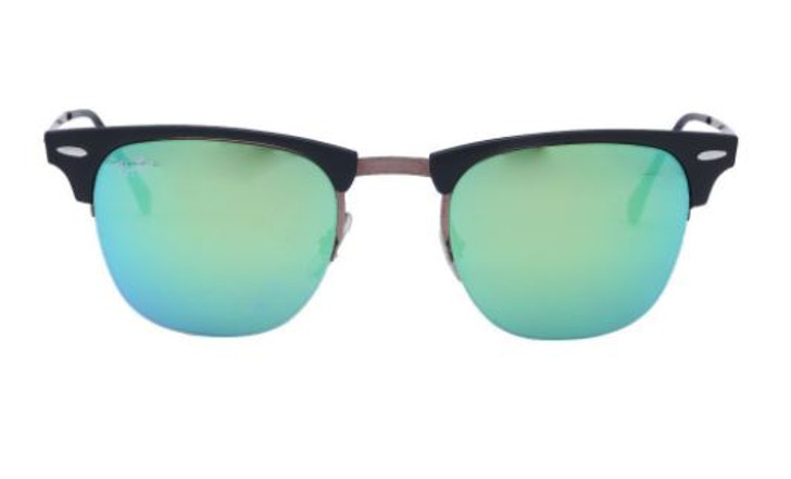 Ray-Ban Clubmaster Unisex Sunglasses 0RB8056/CL 176/3R-49  Light Ray