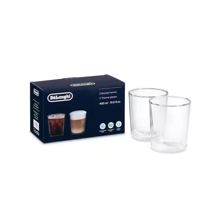 DeLonghi Double wall Thermal Glasses DLSC318