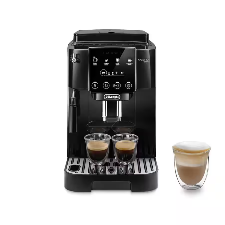 DeMagnifica Start Espresso Machine ECAM22022B - One-Touch Espresso, Coffee, and Americano with Manual Milk Frother (ECAM22022B)